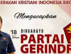 Herry Dahana: Selamat Ulang Tahun ke-18 Gerindra, Teruslah Berpihak pada Rakyat