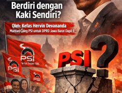 Ditulis oleh Kefas Hervin Devananda – Mantan Caleg PSI untuk DPRD Provinsi Jawa Barat Dapil 8