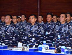 Dukung Wujudkan Indonesia Maju, Dankodaeral IV Hadiri Rapim TNI-AL di Mabesal