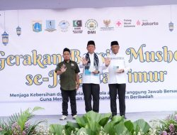 Ali Maulana Hakim Luncurkan Gerakan Bersih Musala se-Jakarta Timur Sambut Ramadan
