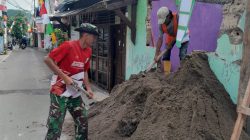 TMMD Ke-127 Rehab Tiga RTLH di Sukamaju, Progres Capai 35 Persen