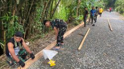 TMMD Percepat Pengerasan Jalan di GDC Gardenia, Progres Capai 28 Persen