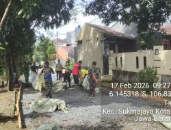 TMMD Ke-127 Depok Kebut Pengerasan Jalan di Gardenia, Progres 35 Persen