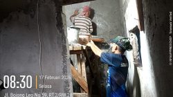 TMMD Ke-127 Kodim Depok Lanjutkan Rehab Tiga RTLH di Sukamaju