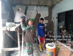 TMMD Ke-127 H+9 Renovasi Tiga RTLH di Cilodong