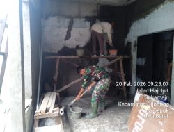 TMMD Depok Percepat Renovasi RTLH, Progres Hampir 50 Persen