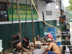 TMMD Ke-127 Depok Bangun Sumur Bor di MI Darul Falah II