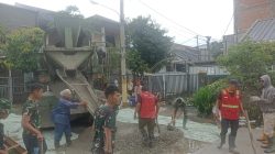 Satgas TMMD Ke-127 Kodim 0508/Depok Kebut Pengerasan Jalan di Cilodong