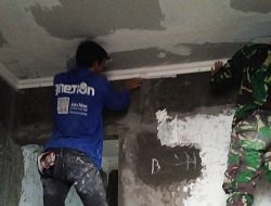 TMMD ke-127 Depok Percepat Renovasi Rumah Warga Kurang Mampu di Sukamaju