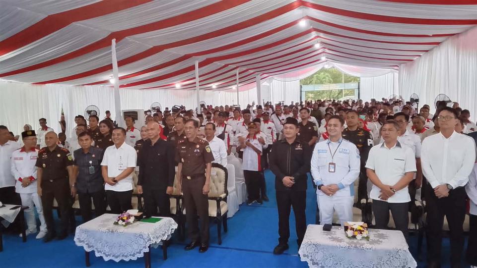 Suasana acara Safari Ramadhan dalam rangka optimalisasi Program Jaga Desa bersama DPC ABPEDNAS Kabupaten Karawang. (Dok. Istimewa)