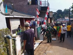 H+19 TMMD, Drainase Bojong Lio Hampir Rampung, Warga Sambut Harapan Baru