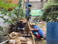 TMMD Ke-127 Depok Bangun Sumur Bor di Mekar Perdana, Progres 68 Persen