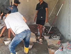 TMMD Ke-127 Depok H+20 Konsisten Percepat Renovasi Tiga RTLH di Sukamaju