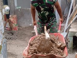 Program TMMD Kodim 0508/Depok Percepat Renovasi Tiga Rumah Warga di Sukamaju