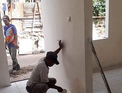 Tiga Rumah Warga Sukamaju Segera Tuntas Direhab Lewat Program TMMD