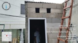 TMMD ke-127 Kodim 0508/Depok Bangun MCK di Abadi Jaya, Progres 70 Persen