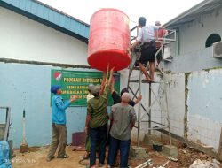 TMMD Depok Bangun 5 Sumur Bor untuk Warga