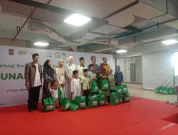 Santunan Anak Yatim Baznas Bersama TK Ar Rohman di Plaza Jambu Dua