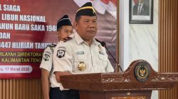 Kakanwil Ditjenpas Kalteng Pimpin Apel Siaga, Pengamanan Lapas dan Rutan Diperketat Hadapi Libur Nyepi-Idul Fitri