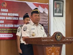 Kakanwil Ditjenpas Kalteng Pimpin Apel Siaga, Pengamanan Lapas dan Rutan Diperketat Hadapi Libur Nyepi-Idul Fitri