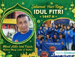 Zulkifli Muhammad Zen Ketua JA’PERS Beserta Jajaran Mengucapkan Selamat Hari Raya Idul Fitri 1447 H