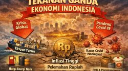 Tekanan Ganda Ekonomi Indonesia