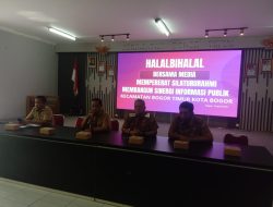 Pererat Sinergi, Kecamatan Bogor Timur Gelar Halal Bihalal Bersama Insan Media