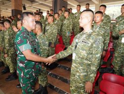 Bekali Calon Danyon dan Danki, Kasad: Selesaikan Tugas dengan Kinerja Terbaik