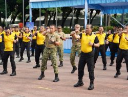 Jaga Jakarta untuk Indonesia, Kodam Jaya dan Polda Metro Jaya Gelar Olahraga Bersama