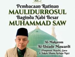 Majlis Ta’lim Kelapa Tiga Gelar Pengajian Rutin Pembacaan Maulidurrosul di Musholla Ar-Rohmaan
