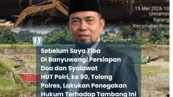 Ketum FRN Desak Penertiban Tambang Ilegal di Rogojampi Banyuwangi: “Jika Belum Kantongi RKAB, Hentikan Operasi!”