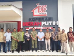 Kodim 0508/Depok Hadiri Launching Nasional Koperasi Merah Putih Secara Virtual
