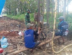 Sumur Bor Pertanian Titik Kelima TMMD Reguler ke-128 Kodim Pati Rampung 100 Persen