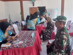 Pemeriksaan Kesehatan Gratis Warnai Kegiatan Nonfisik TMMD Reguler ke-128 di Desa Godo