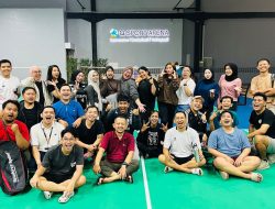 Wargi Threads Bogor Gelar ‘Smash The Night’, Seru-seruan Badminton Sekaligus Bangun Komunitas Positif