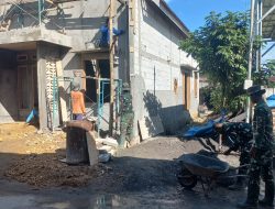 Semangat Gotong Royong Warnai Pembangunan RTLH Milik Nurul Huda