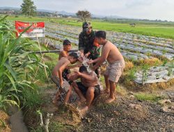 Keceriaan Anak-Anak Desa Godo Nikmati Air Sumur Bor Program TMMD