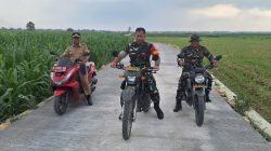 Dansatgas TMMD Tinjau Betonisasi Jalan Desa Godo yang Rampung 100 Persen