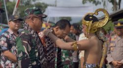 Penampilan Seni Barong RKWB Meriahkan Penutupan TMMD Reguler Ke-128 Kodim Pati