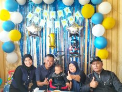 Raden Muhammad Alfiansyah Rayakan Ultah Ke-1 di Kediamannya di Bojonggede Bogor