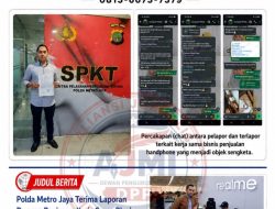 Merasa Rugi Rp50,4 Juta, Pelapor Tempuh Jalur Hukum di Polda Metro Jaya