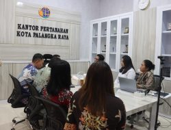 Inspektorat ATR/BPN Sambangi Kantah Palangka Raya Perkuat Benteng Integritas Pelayanan Publik