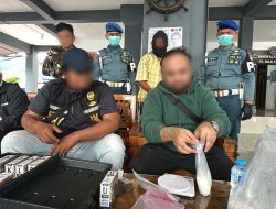 Tim Gabungan Kodaeral IV-Lanal TBK Gagalkan Penyelundupan Sabu dan Ekstasi dari Malaysia