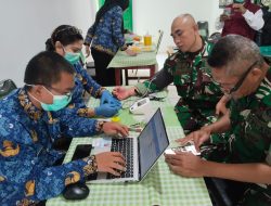 Jaga Kebugaran Prajurit, Koramil 03 Sukmajaya Gandeng Puskesmas Gelar Cek Kesehatan Babinsa 27, 6.2026