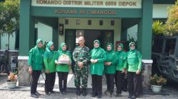 Koramil 06/Cimanggis dan UPT Puskesmas Cimanggis Gelar Bakti Kesehatan untuk Masyarakat