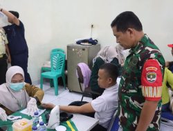 100 Warga Dapat Pemeriksaan Kesehatan Gratis Di Koramil 01/Tebet