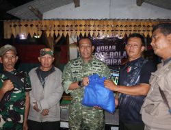 Koramil 08/Jagakarsa Nobar Sepak Bola Gembira Bersama Masyarakat