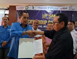Usai Teken Perjanjian Kerja Sama Dengan ABPEDNAS, SMSI Bergerak Bentuk Pokja News Room Jaga Desa