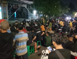 Piala Dunia; Babinsa Kodim 0504/JS Bersama Masyarakat Nabar