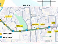 Pemkot Jakarta Timur Bangun Saluran Air Metode Jacking di Jalan PKP, Rekayasa Lalu Lintas Diberlakukan